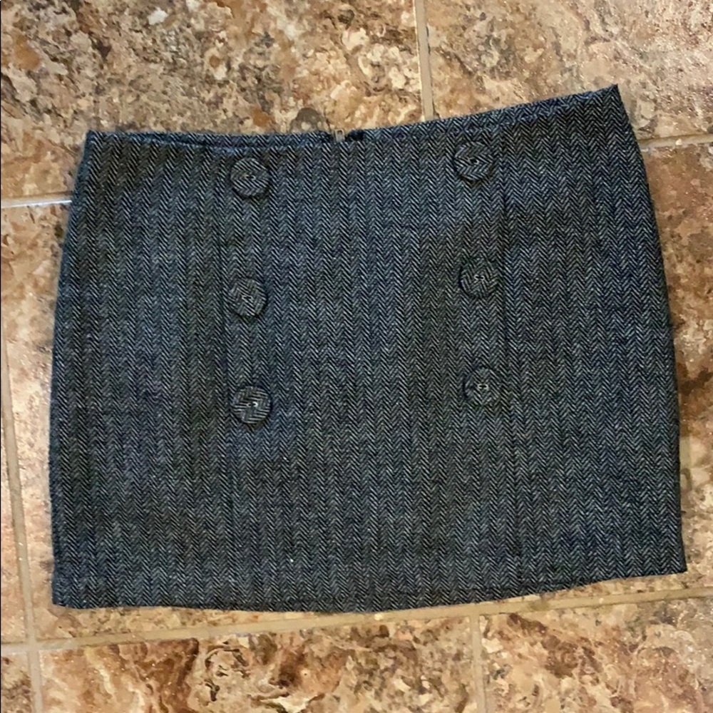 Forever 21 tweed mini skirt